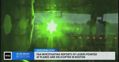 FAA investigating after laser pointed at helicopter landing at a Boston hospital